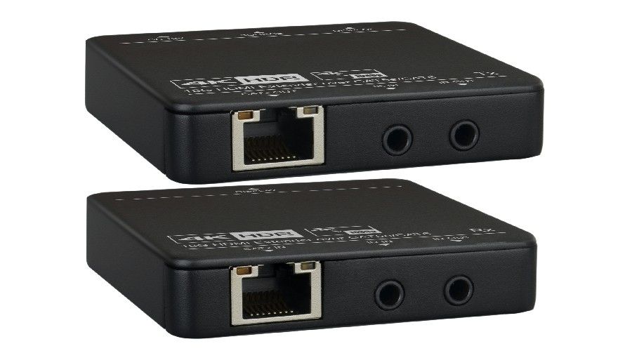foto del prodotto levelone hve 9006 moltiplicatore av trasmettitore e ricevitore av nero