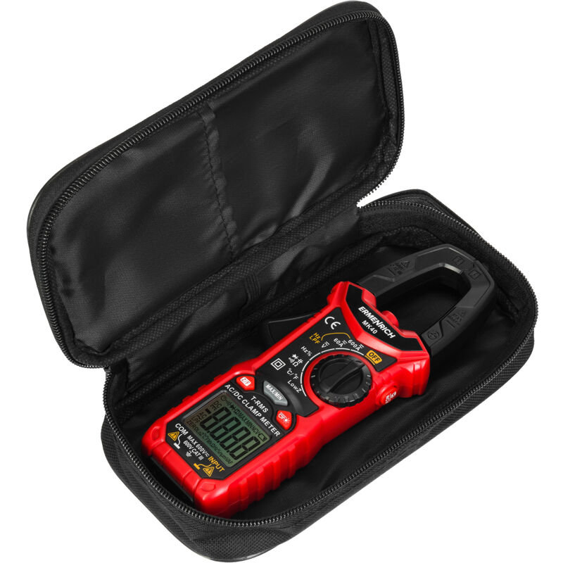 foto del prodotto levenhuk amperometro de pinza digitale ermenrich ping mk40