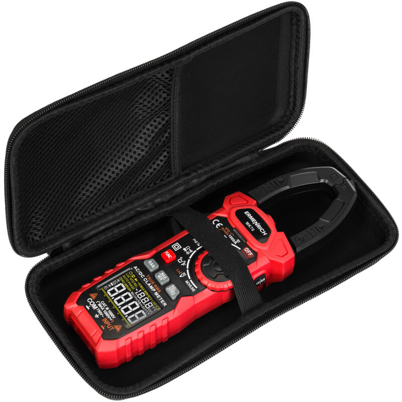 foto del prodotto levenhuk amperometro de pinza digitale ermenrich ping mk70