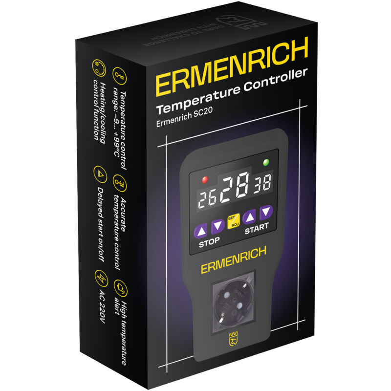 foto del prodotto levenhuk controllore di temperatura ermenrich sc20