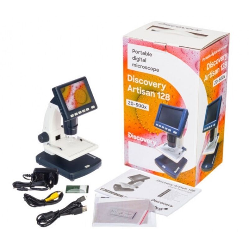 foto del prodotto levenhuk discovery artisan 128 microscopio digitale