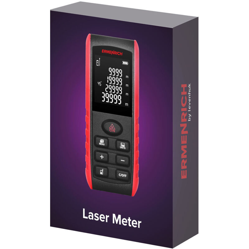 foto del prodotto levenhuk dispositivo di misurazione laser ermenrich reel pro ge80