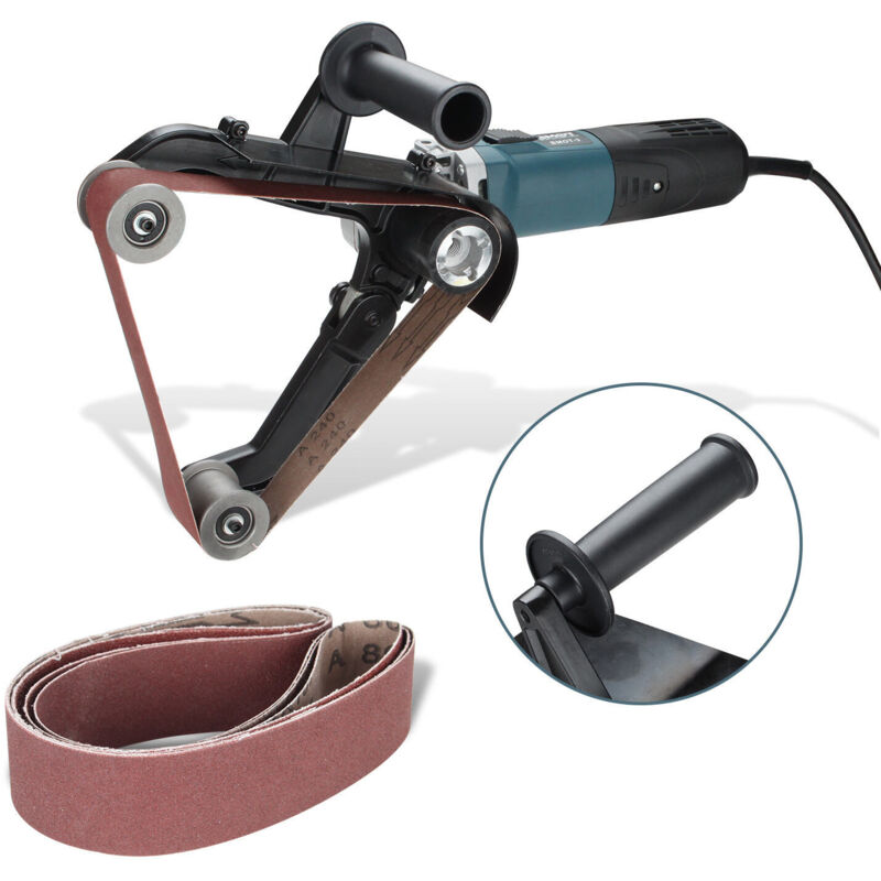 foto del prodotto levigatrice a nastro 760mm 1300w levigatrice lucidante 3 grane 80 100 120
