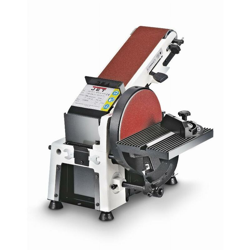 foto del prodotto levigatrice a nastro combinata 100x914mm disco 200mm 230v jet jsg 233a m