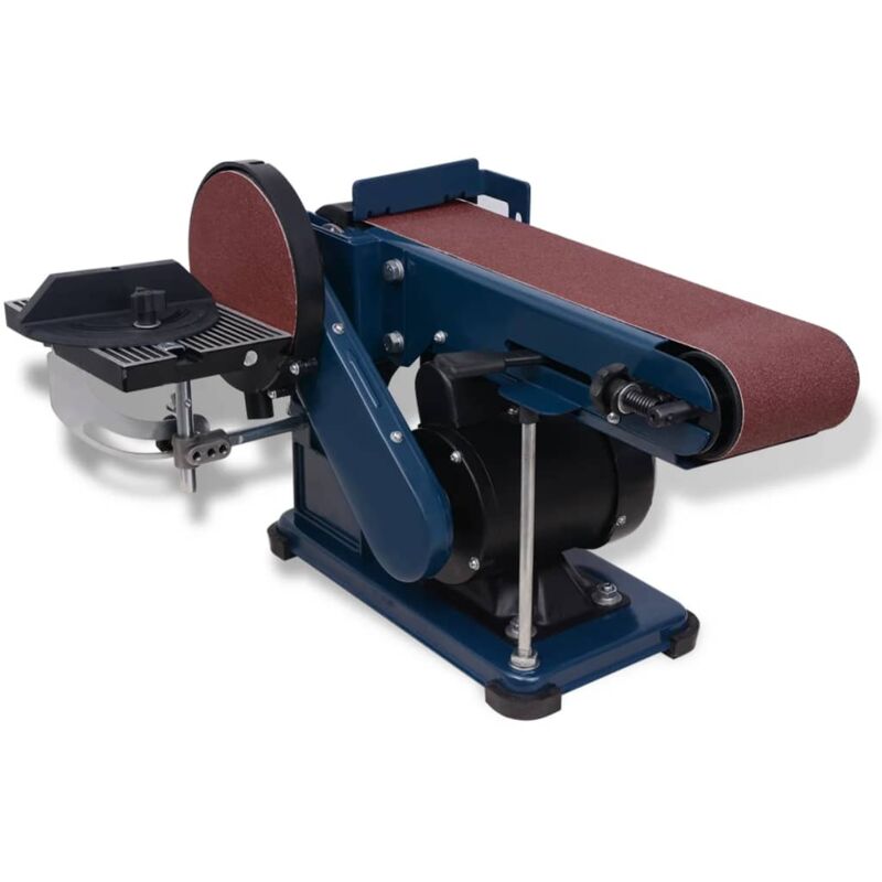 foto del prodotto levigatrice combinata con nastro e disco 375 w vidaxl