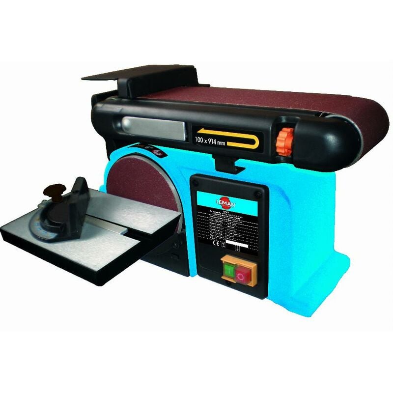 foto del prodotto levigatrice combinata leman 375w 150mm lopon150
