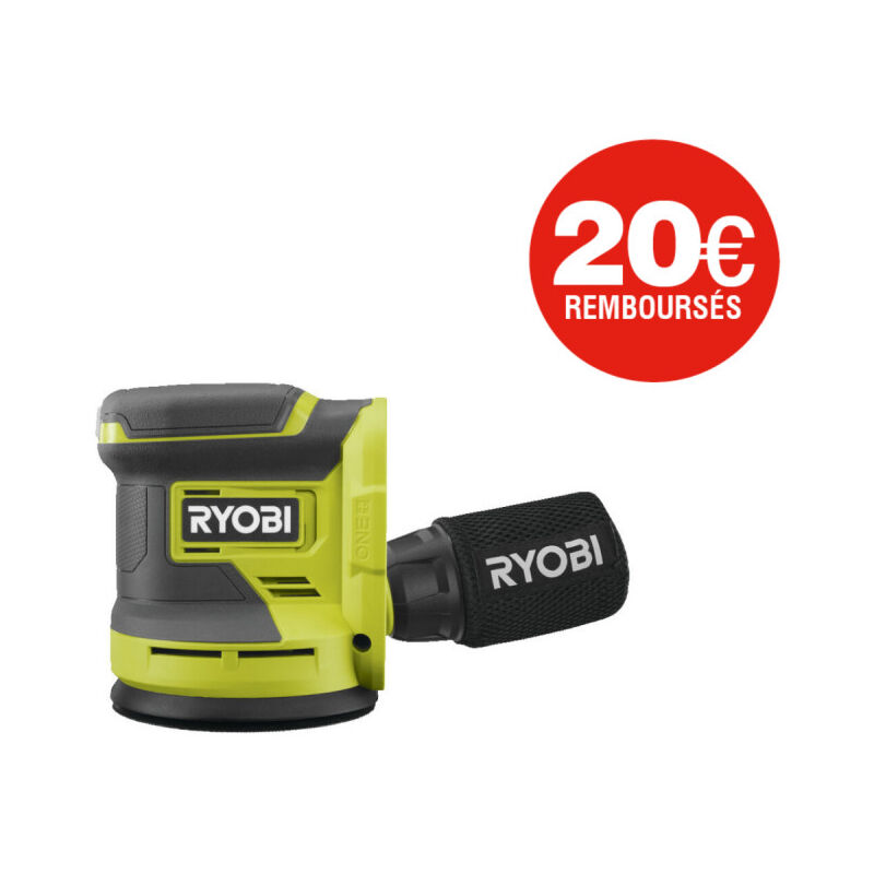 foto del prodotto levigatrice eccentrica 18v one senza batteria n caricatore rros18 0 ryobi