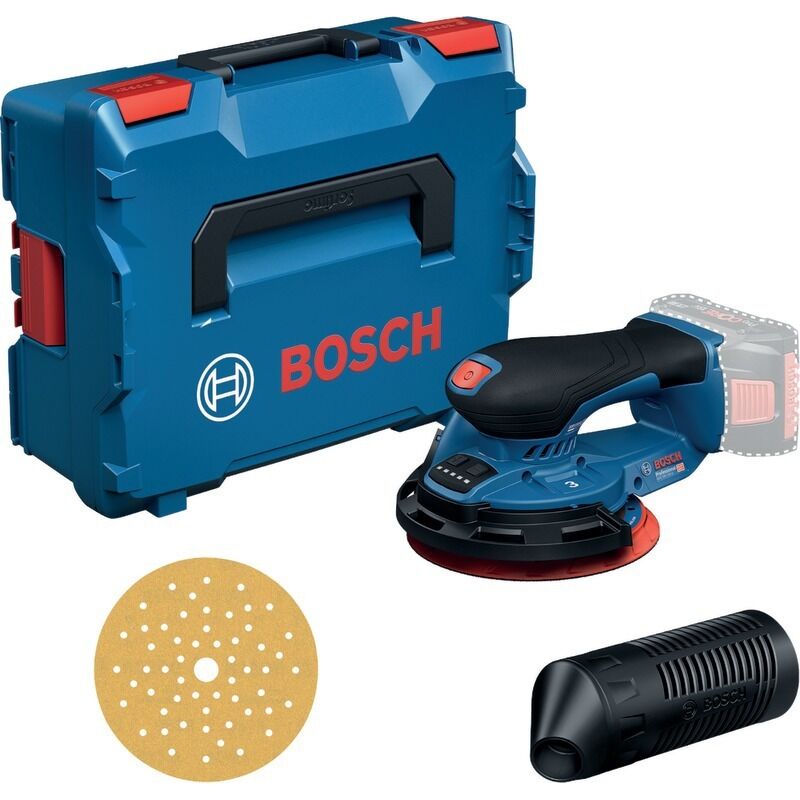foto del prodotto levigatrice eccentrica a batteria gex 18v-150-3 professional - fornita senza batteria e caricabatterie bosch 0601372903