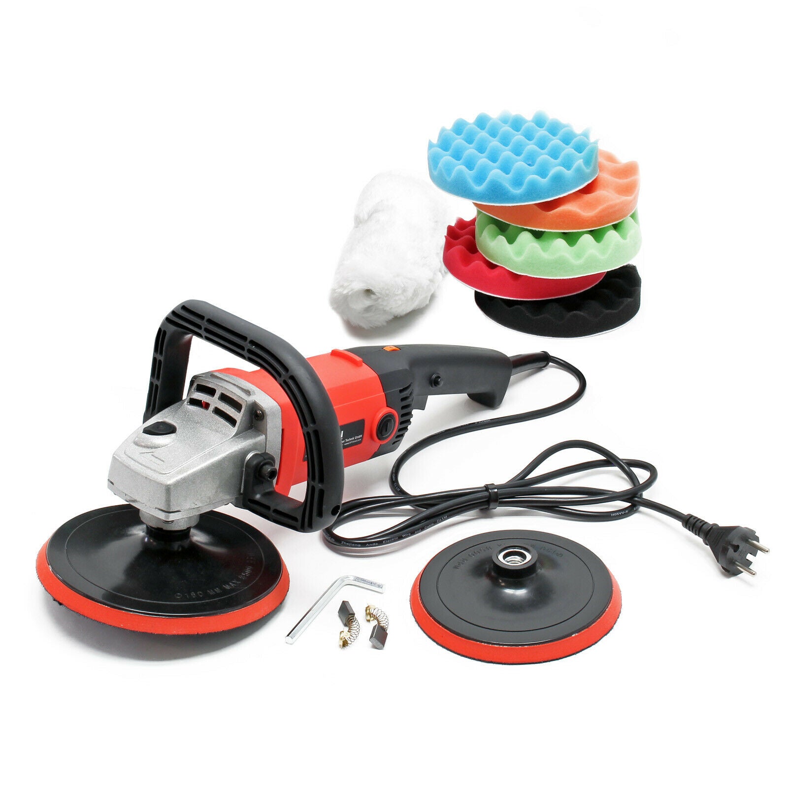 foto del prodotto levigatrice lucidatrice 1200 watt 3000 giri min lucidatrice automatica smerigliatrice 16 0002669