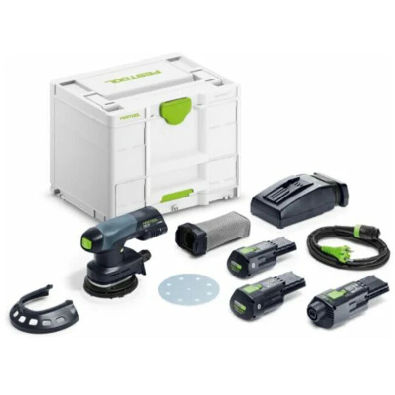 foto del prodotto levigatrice orbitale a batteria etsc 125 3,0 i-set - festool