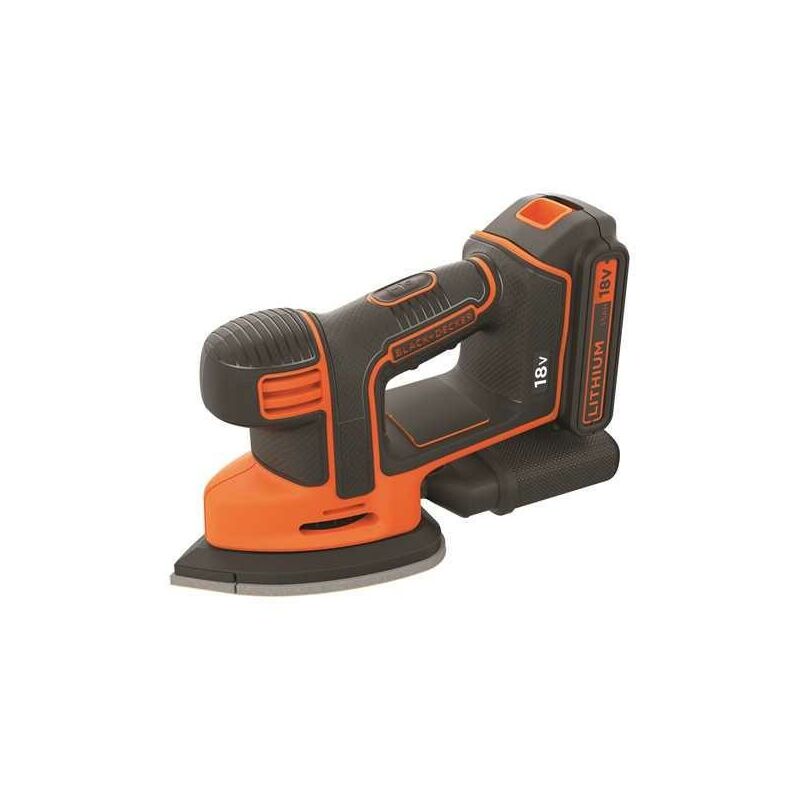foto del prodotto levigatrice palmare black e decker multifunzione batteria a litio 18 v