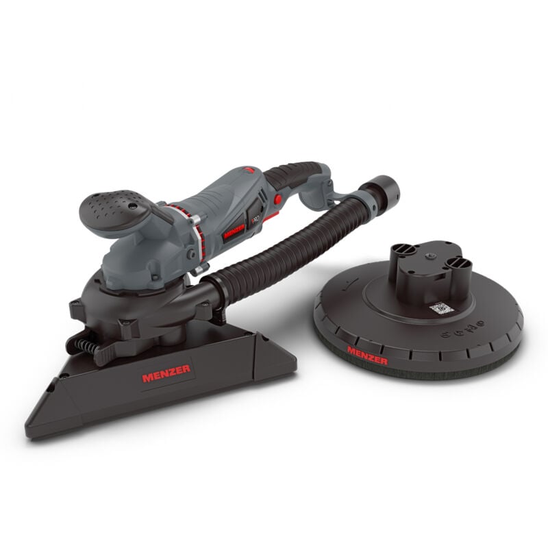 foto del prodotto levigatrice per muri tsw 225 pro con filtro cambio testa incl. set di abrasivi - menzer