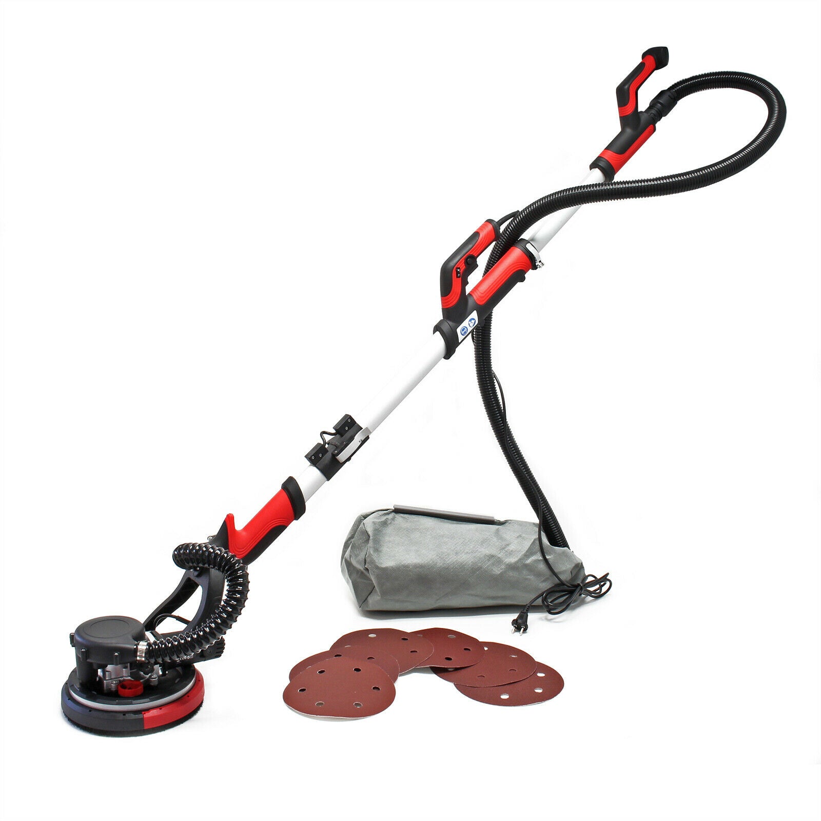 foto del prodotto levigatrice professionale a braccio lungo con mola da 750 watt diametro 225 mm 16 0000598