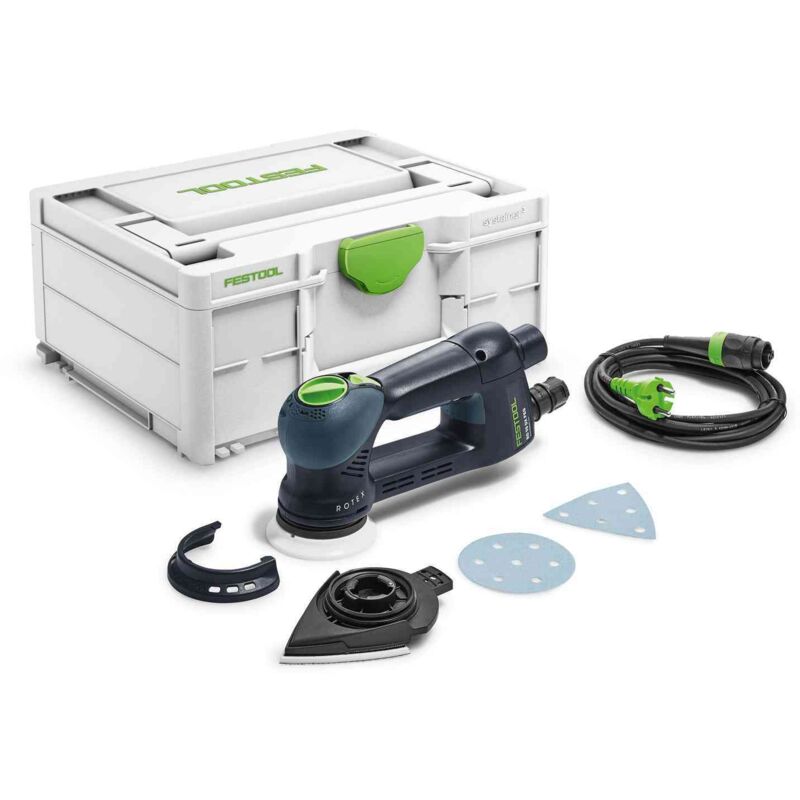 foto del prodotto levigatrice ro 90 dx feq plus rotex 400w in systainer festool 576259
