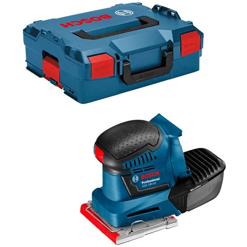 foto del prodotto levigatrice rotorbitale bosch gss18 v-10 - senza batteria n caricabatterie - 06019d0202
