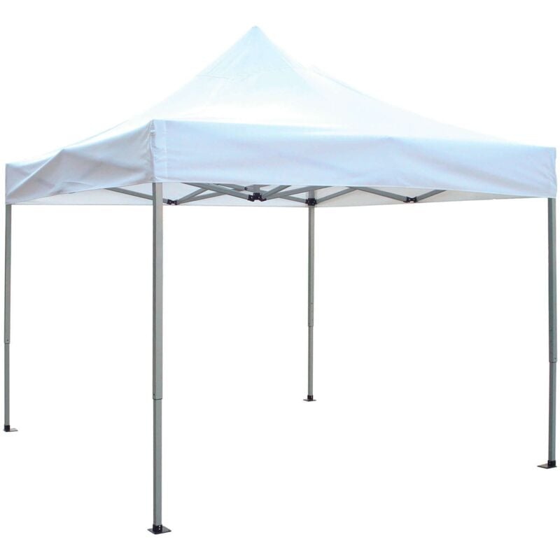 foto del prodotto levis gazebo pieghevole e richiudibile completo di sacca protettiva in alluminio 3 x 3 m