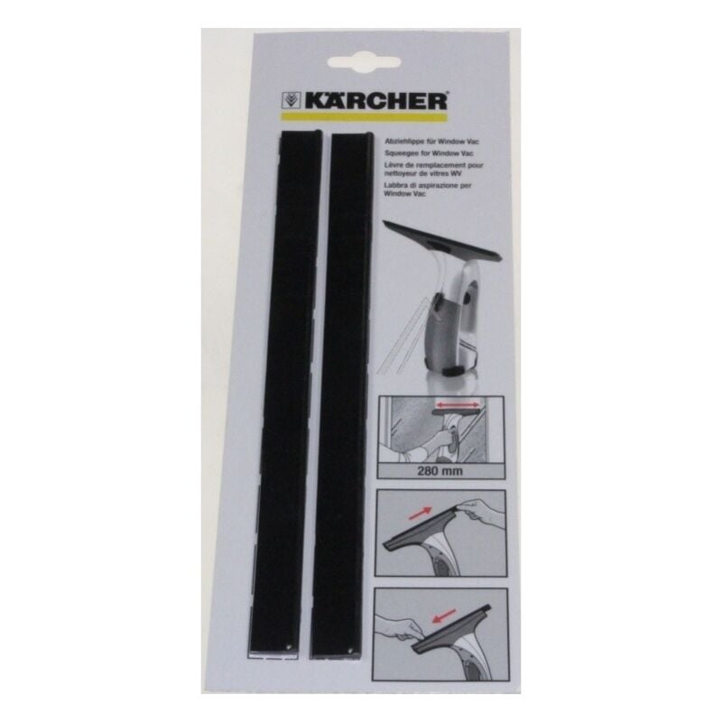 foto del prodotto levre d extraction 280mm pour nettoyeur vapeur a vitre karcher