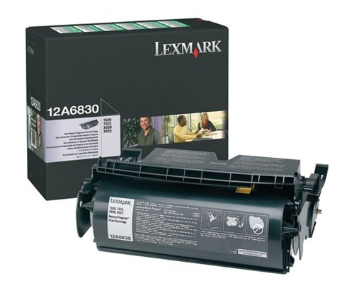 foto del prodotto lexmark 12a6830 cartuccia toner 1 pz originale nero