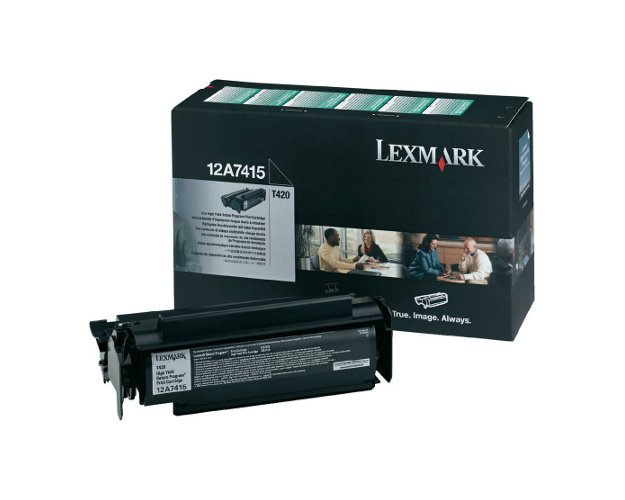 foto del prodotto lexmark 12a7415 cartuccia toner 1 pz originale nero