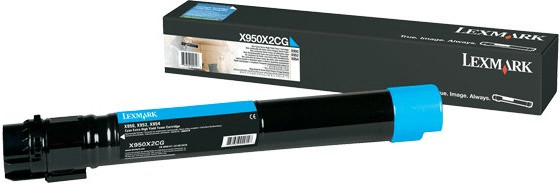 foto del prodotto lexmark 22z0009 cartuccia toner 1 pz originale ciano