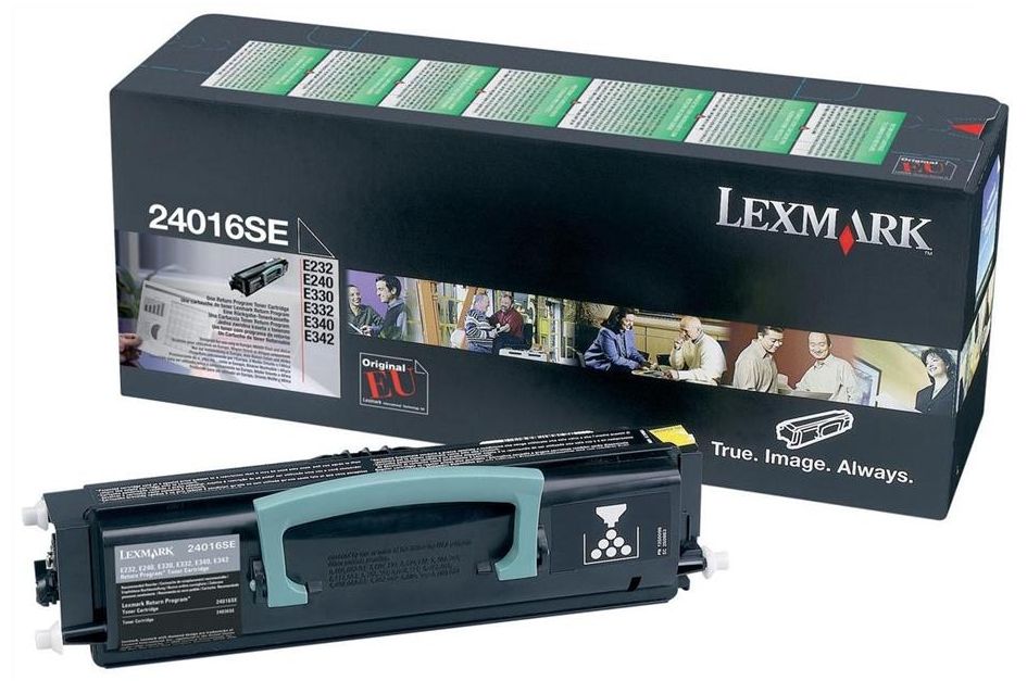 foto del prodotto lexmark 24016se cartuccia toner 1 pz originale nero