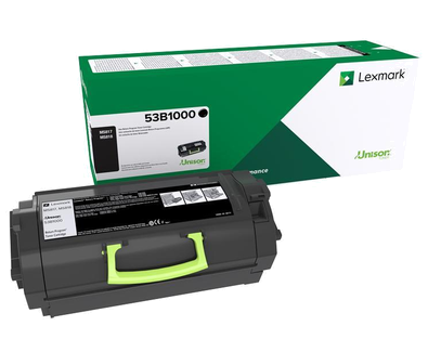 foto del prodotto lexmark 53b2000 cartuccia toner 1 pz originale nero