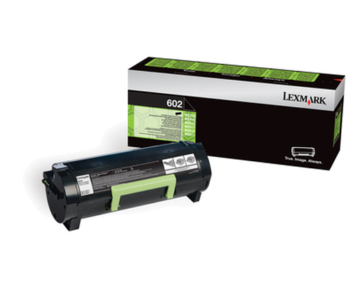 foto del prodotto lexmark 602 cartuccia toner 1 pz originale nero