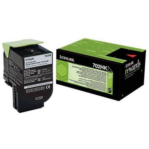 foto del prodotto lexmark 702hk r cartuccia toner 1 pz originale nero