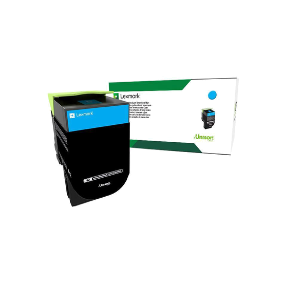 foto del prodotto lexmark 71b20c0 cartuccia toner 1 pz originale ciano
