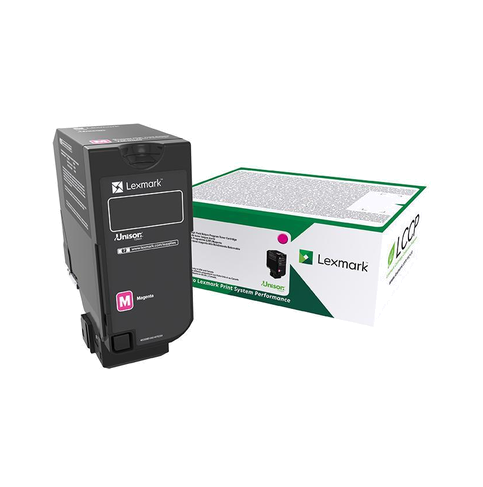 foto del prodotto lexmark 75b20m0 cartuccia toner 1 pz originale magenta