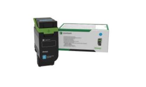 foto del prodotto lexmark 75m2hc0 cartuccia toner 1 pz compatibile ciano