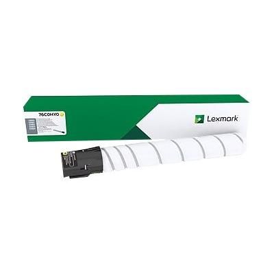foto del prodotto lexmark 76c0hy0 cartuccia toner 1 pz originale giallo