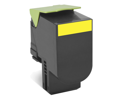 foto del prodotto lexmark 802y cartuccia toner 1 pz originale giallo