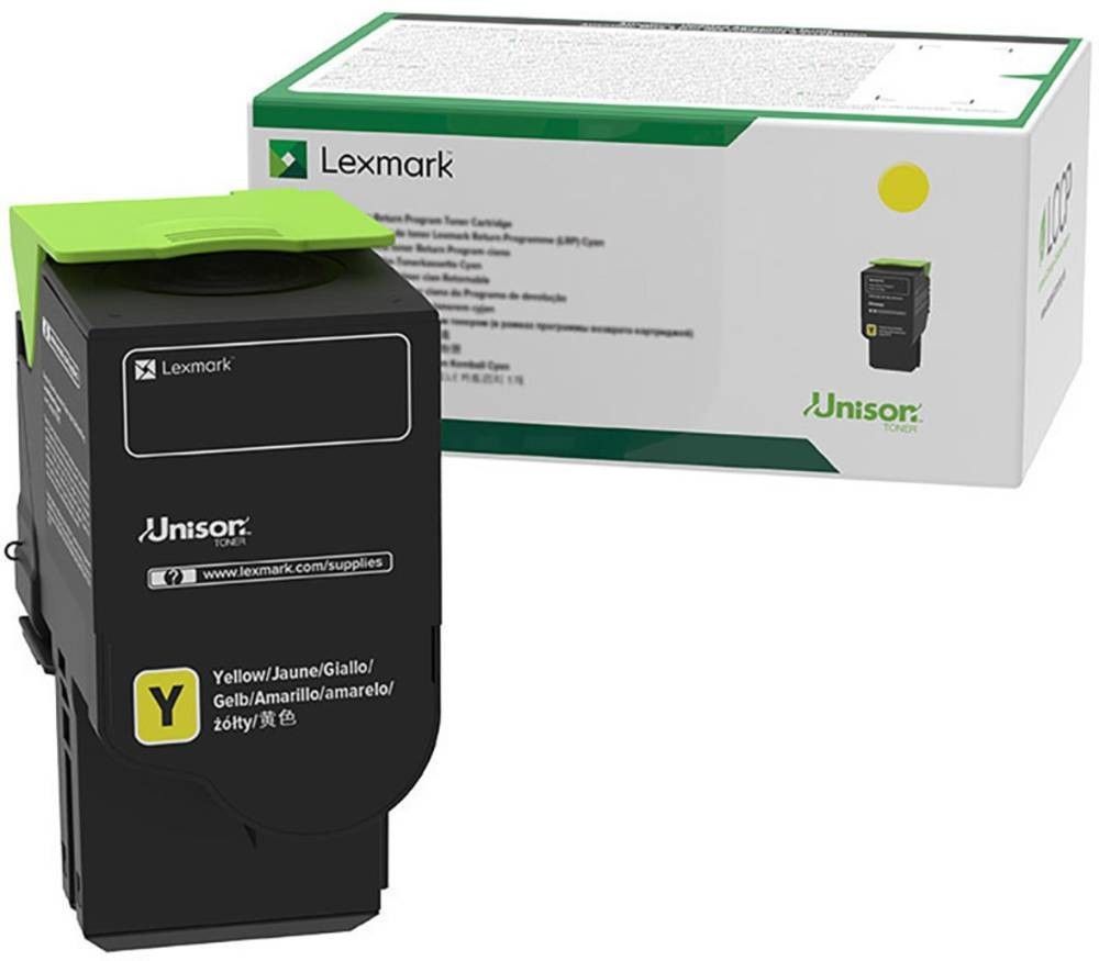 foto del prodotto lexmark c2320y0 cartuccia toner 1 pz originale giallo