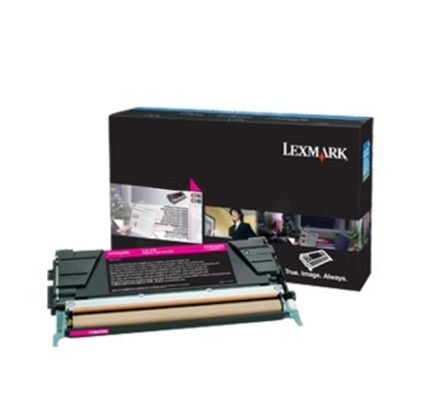 foto del prodotto lexmark c746a3mg cartuccia toner 1 pz originale magenta