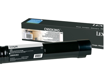 foto del prodotto lexmark c950x2kg cartuccia toner 1 pz originale nero
