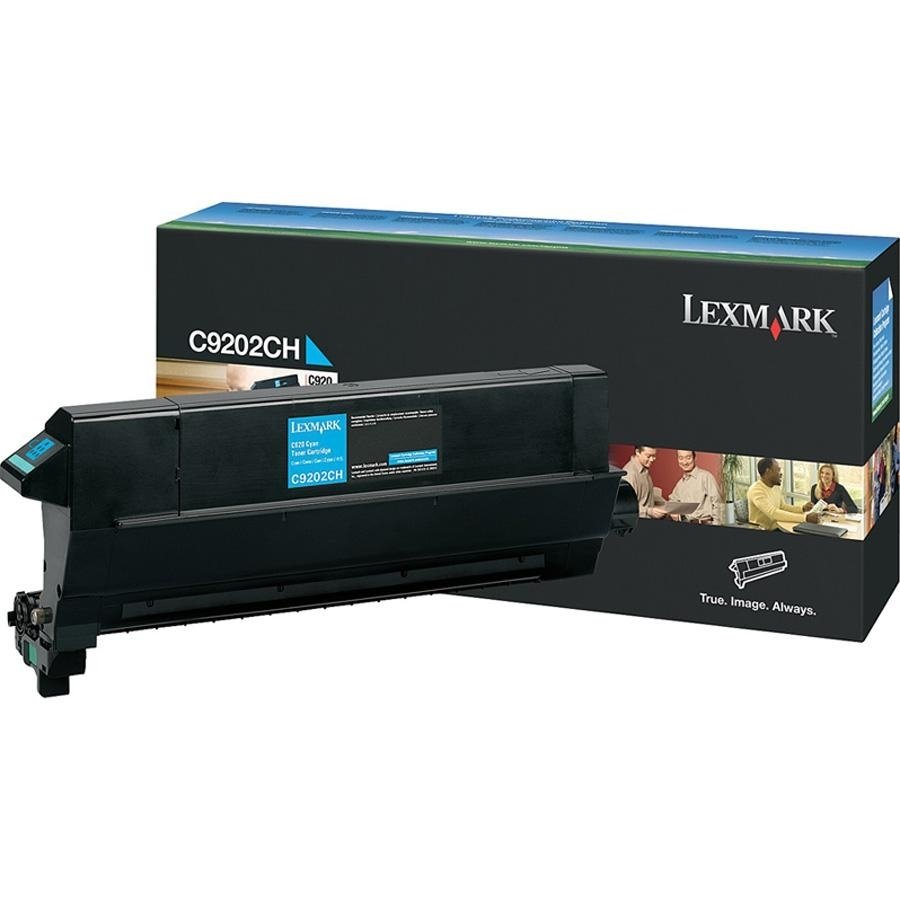 foto del prodotto lexmark cyan toner cartridge for c920 cartuccia toner originale ciano
