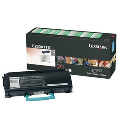 foto del prodotto lexmark e260a11e cartuccia toner 1 pz originale nero