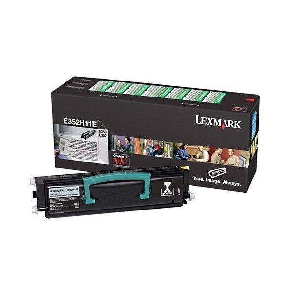 foto del prodotto lexmark e352h11e cartuccia toner 1 pz originale nero