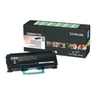 foto del prodotto lexmark x264h11g cartuccia toner 1 pz originale nero
