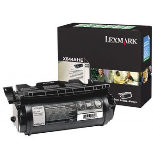 foto del prodotto lexmark x644a11e cartuccia toner 1 pz originale nero