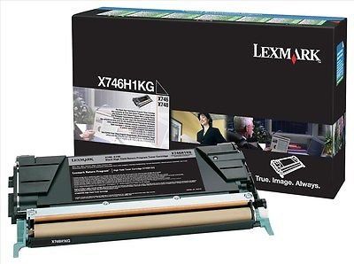 foto del prodotto lexmark x746h3kg cartuccia toner 1 pz originale nero