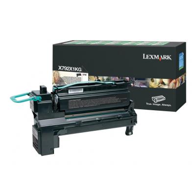 foto del prodotto lexmark x792x1kg cartuccia toner 1 pz originale nero