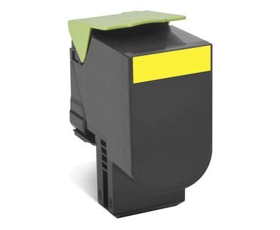 foto del prodotto lexmark xc2132 y cartuccia toner 1 pz originale giallo