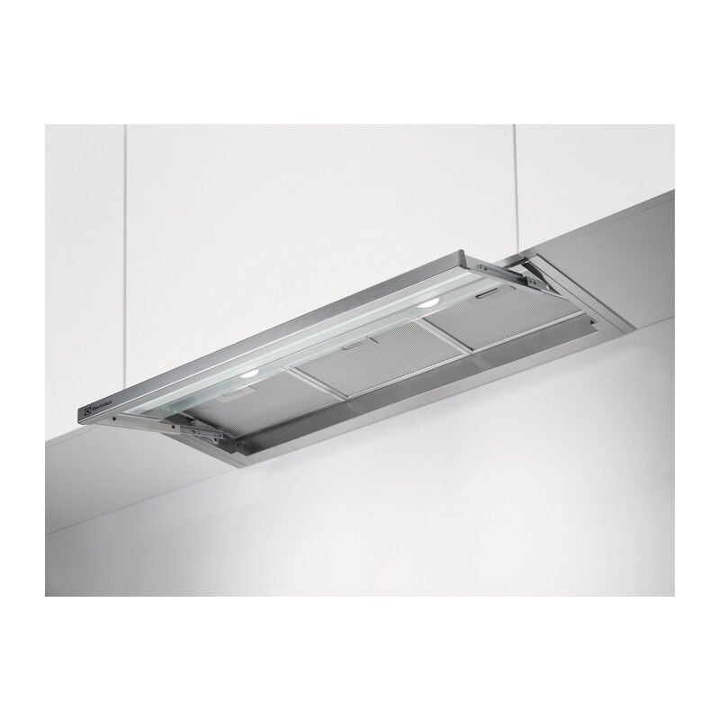 foto del prodotto lfp539x. potenza massima di estrazione 600 m h, tipo di estrazione aspirante filtrante, classe di efficienza dinamica del fluido c. tipo 