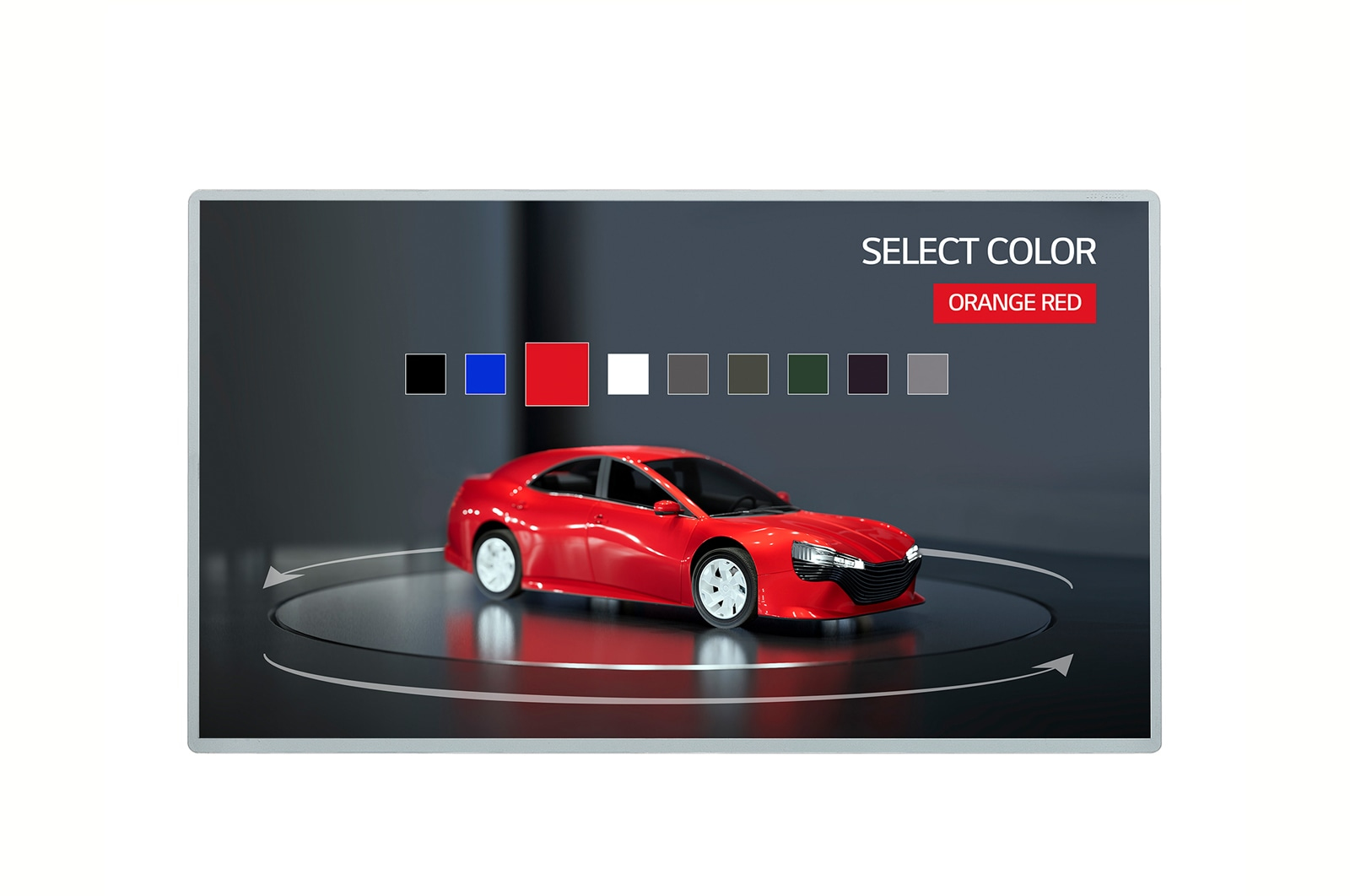 foto del prodotto lg 27tnf3k s visualizzatore di messaggi pannello piatto per segnaletica digitale 68,6 cm 27 led 300 cd m full hd argento touch screen webos 16 7