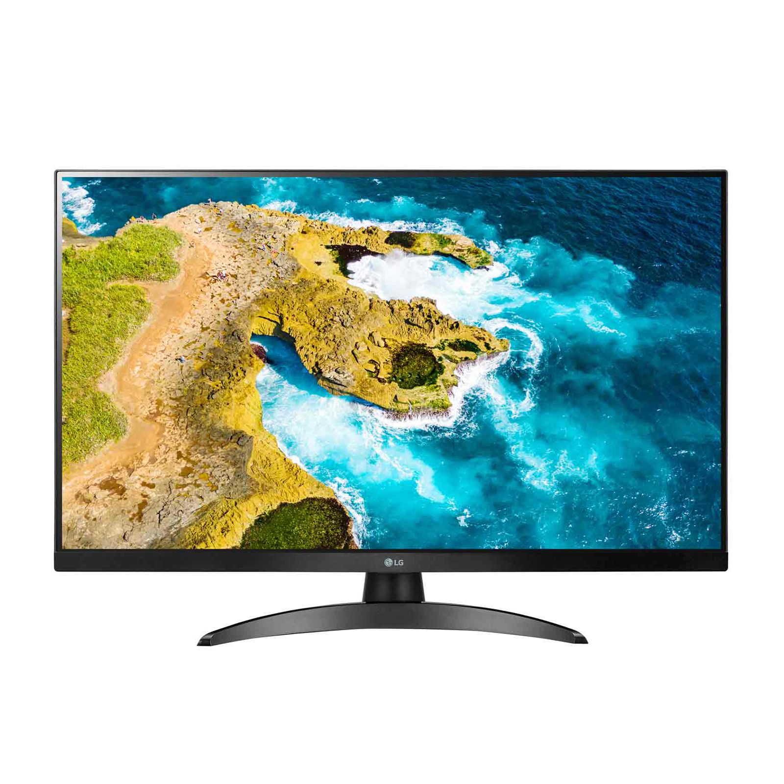 foto del prodotto lg 27tq615s monitor tv 27 smart webos 22 full hd wi fi novit 2022 nero