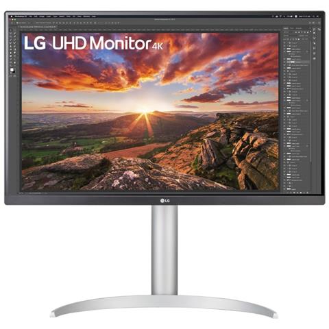 foto del prodotto lg 27up85np w monitor pc 68,6 cm 27 3840 x 2160 pixel 4k ultra hd led argento