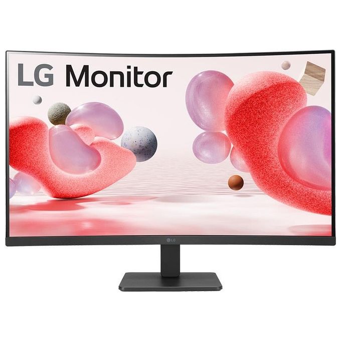 foto del prodotto lg 2mr50c monitor curvo 32 full hd led va, 1920x1080, 5ms gtg , amd freesync 100hz, 2x hdmi 1.4 vrr hdcp 1.4 , vga, aux, schermo antiriflesso, flicker safe, nero