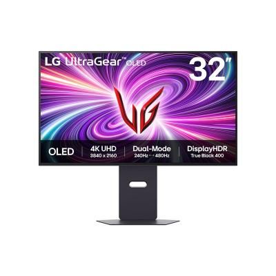 foto del prodotto lg 32gs95uv b monitor pc 81,3 cm 32 3840 x 2160 pixel 4k ultra hd oled nero